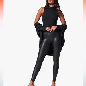SPANX Faux Leather Leggings